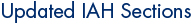 Updated IAH Sections