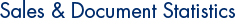 Sales & Document Statistics